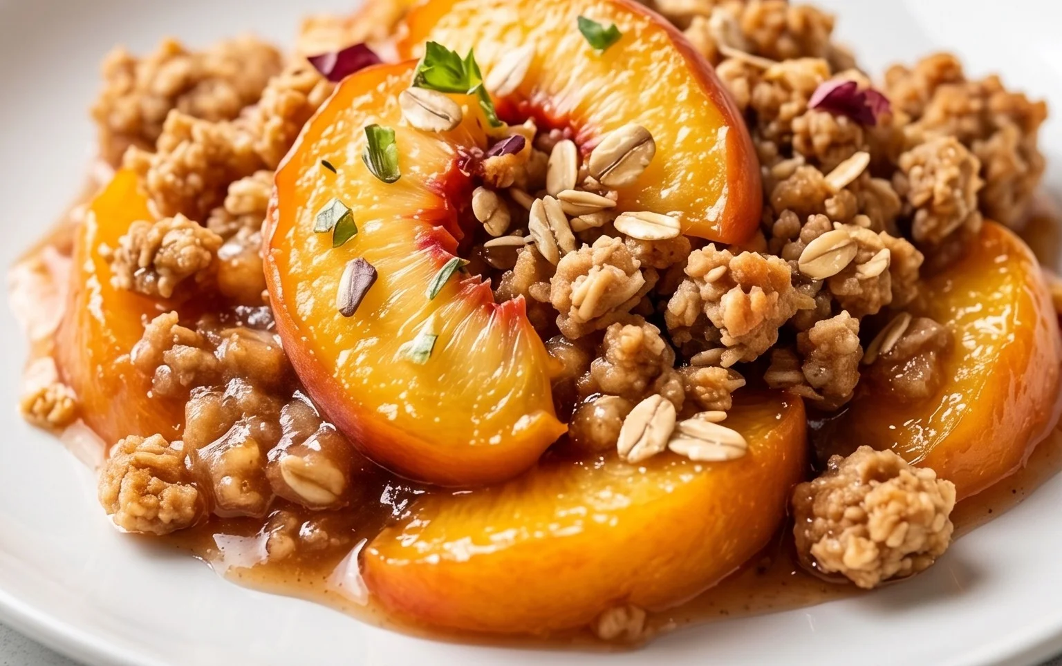 Peach Crisp
