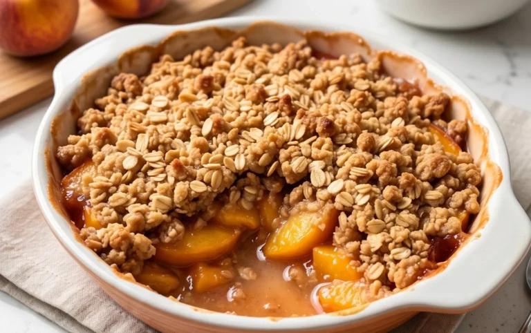 Peach Crisp