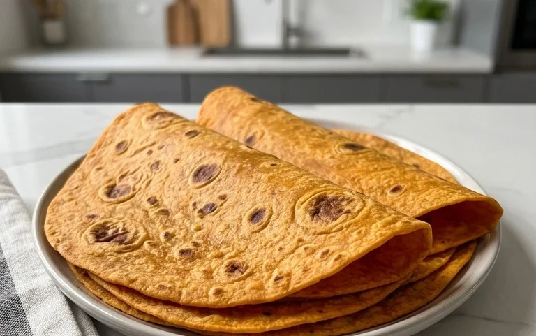 Sweet Potato Tortillas (Gluten-Free Vegan Wraps)