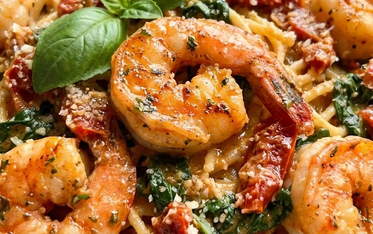 Tuscan Shrimp (One-Pan, 30-Minute Dinner)