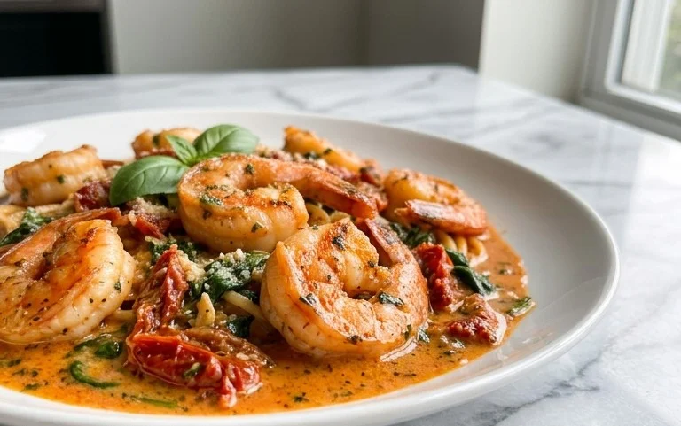 Tuscan Shrimp (One-Pan, 30-Minute Dinner)