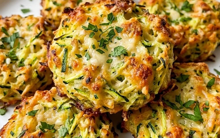 Zucchini Garlic Bites