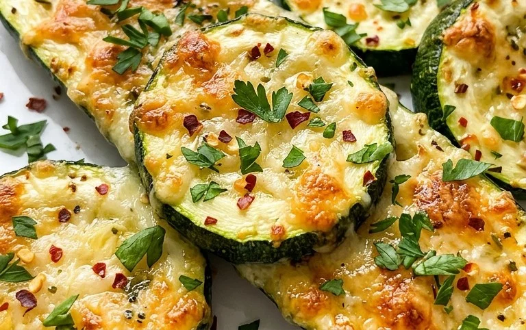 Baked Parmesan Zucchini