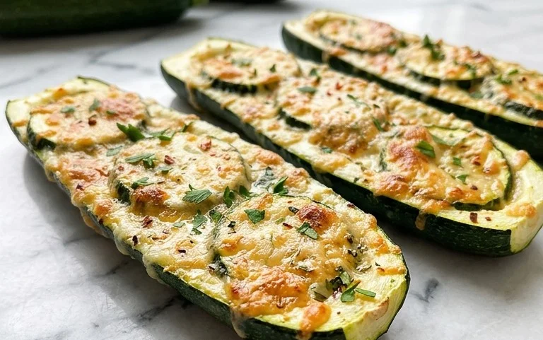 Baked Parmesan Zucchini