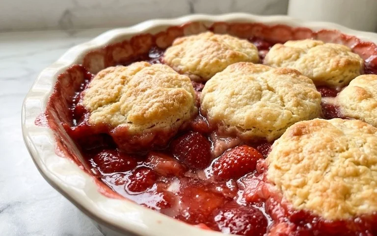 Strawberry Cobbler