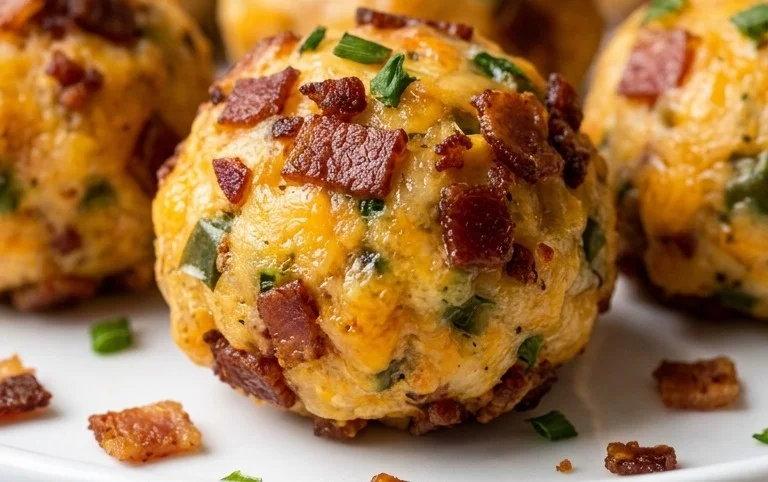 Beef Bacon Jalapeño Popper Cheese Balls