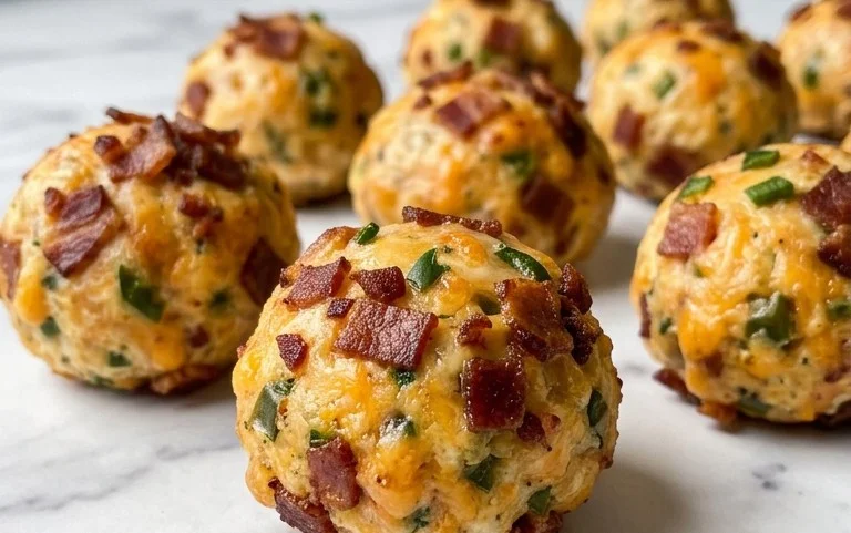 Beef Bacon Jalapeño Popper Cheese Balls