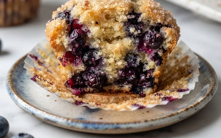 Homemade Blueberry Muffins