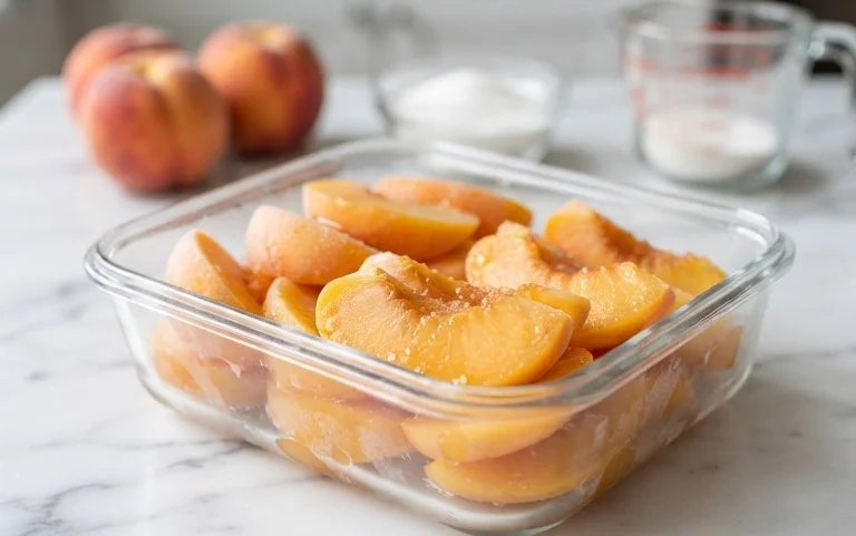Freezing Peaches, How to Easily Freeze Peaches
