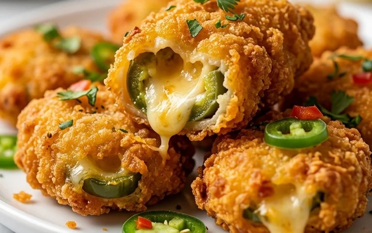 Fried Jalapeno Popper Bites