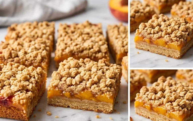Fresh Peach Crum extractb Bars