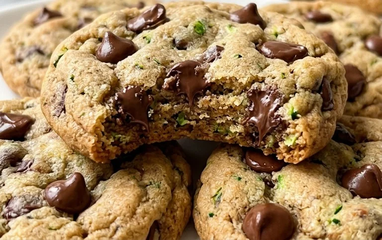 Zucchini Chocolate Chip Cookies