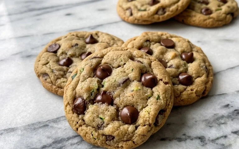 Zucchini Chocolate Chip Cookies