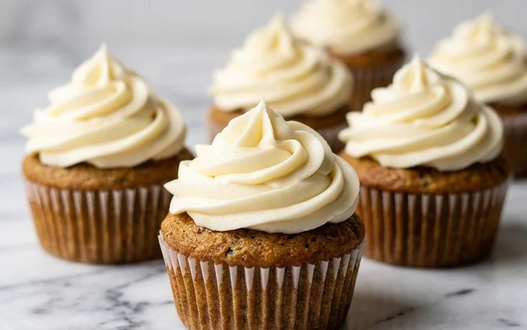 Zucchini Cupcakes with Cream Cheese Frosting
