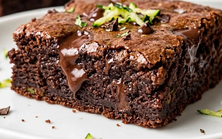 Secretly Healthy Zucchini Brownies