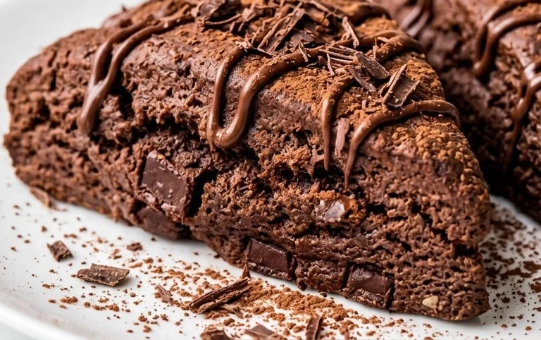 Triple Chocolate Scones
