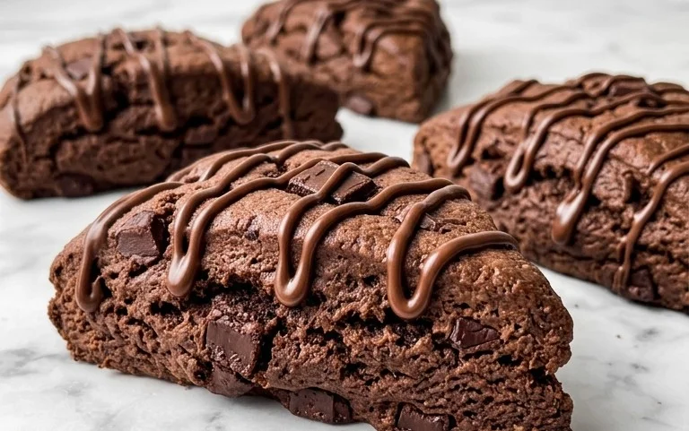 Triple Chocolate Scones