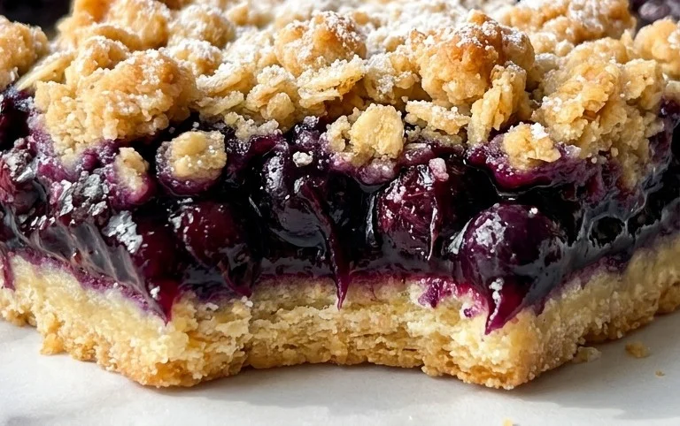 Easy Blueberry Pie Bars