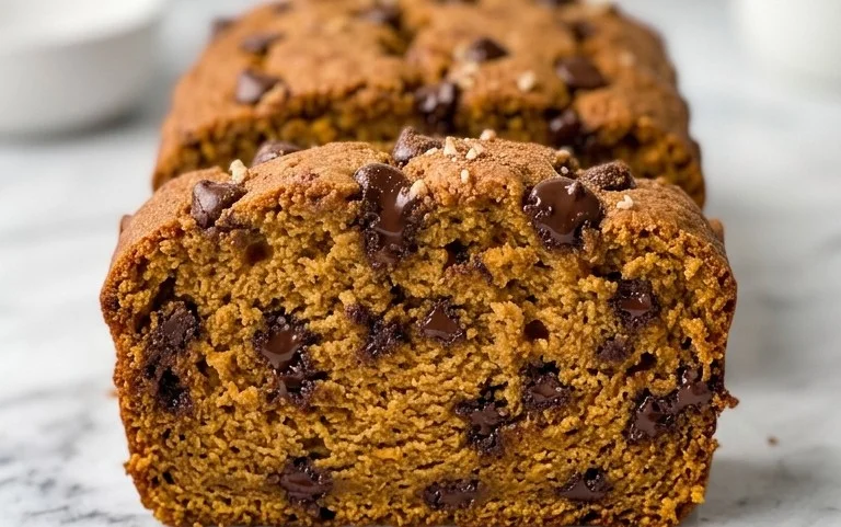 Pumpkin Chocolate Chip Bread