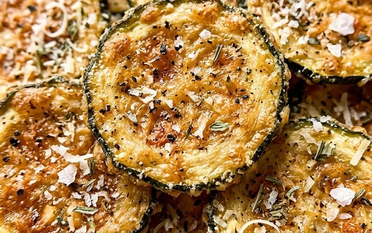 Crispy Baked Zucchini Chips