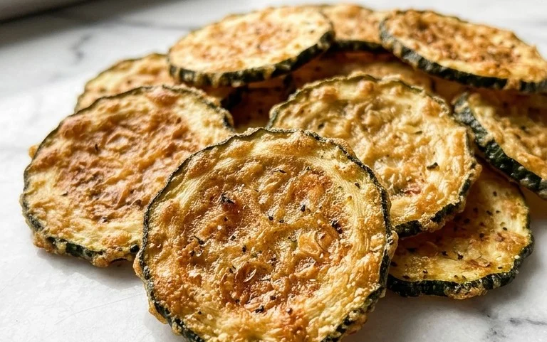 Crispy Baked Zucchini Chips