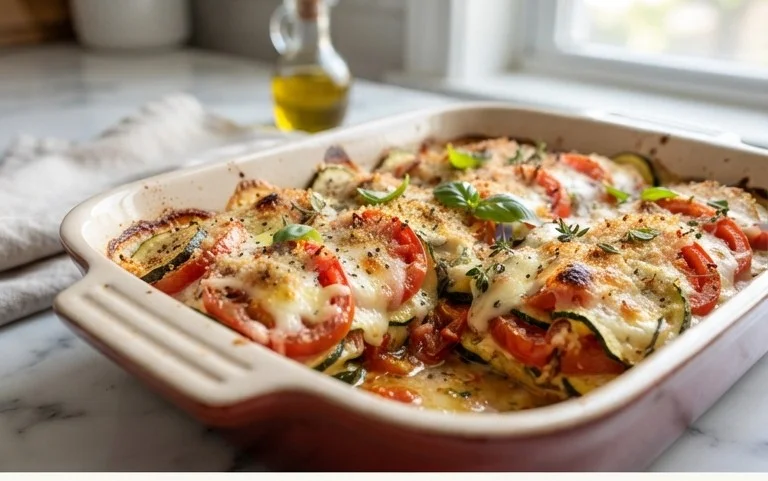 Zucchini Tomato Bake