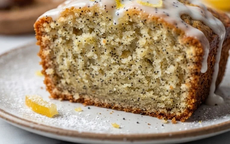 Easy Lemon Poppy Seed Zucchini Bread