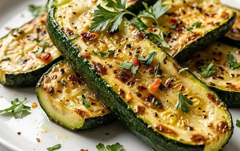 Simple Herb-Infused Roasted Zucchini Recipe