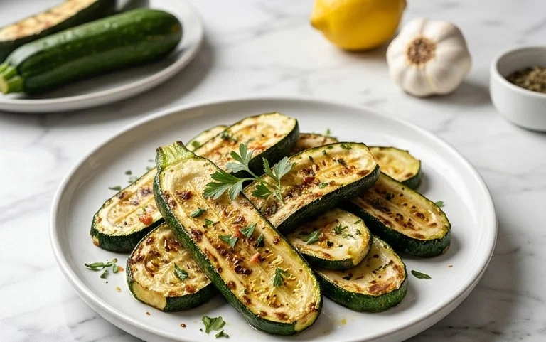Simple Herb-Infused Roasted Zucchini Recipe